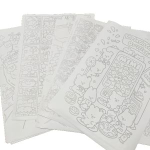 25-Page Set of Random Drawing Templates For Stress Relief Pen ControlLine Practice TracingImprove Focus & Observation Skills