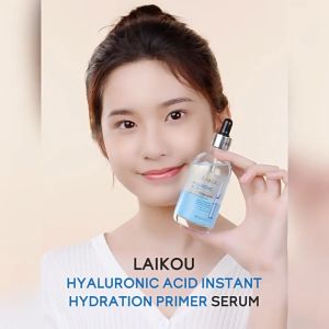 LAIKOU Hyaluronic Acid Instant Hydration Primer Serum Firming Makeup Base Repairing Reduce Dark Spot Essence 100ml