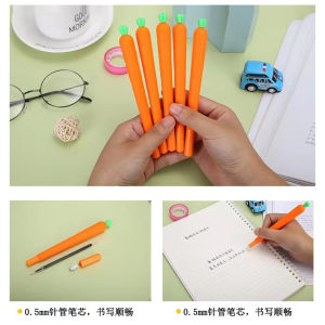 Creative Cute Radish Corn Shape Recording Pen Student Learning Special Writing Recording Ballpoint Pen Funny Decompression