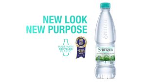 12x550ml SPRITZER NATURAL MINERAL WATER SHRINK WRAP