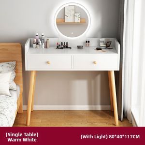 Modern Simple Storage Vanity Table