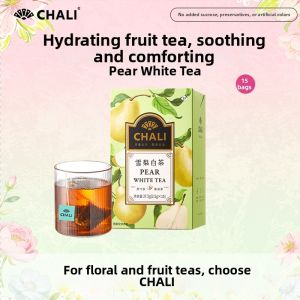 CHALI | Snow Pear White Tea Infused Flower and Fruit Tea Bags
