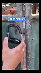 Ổ khóa số chữ U cao cấp