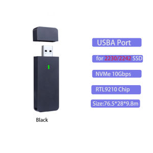 IRHASTA(IRhasta) | M.2 NVMe SATA 2230 2242 SSD Enclosure Case USB AAdapter 10Gbps USB3.2 Gen2 Portable Box for M2 2230 2242 Hard Drive Disk