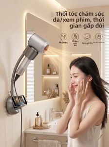 LANGBA | Giá Đỡ Máy Sấy Tóc Treo Tường Không Cần Khoan