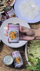 THAISUWAN น้ำยาป่า นํ้ายากะทิ รสปลาทูน่า ขนาด150กรัม No.F194 F195