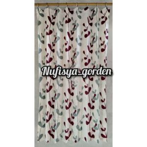 gorden plisket montero bahan satin bridal gorden plisket murah/gorden kawat gorden biasa gorden jendela/pintu