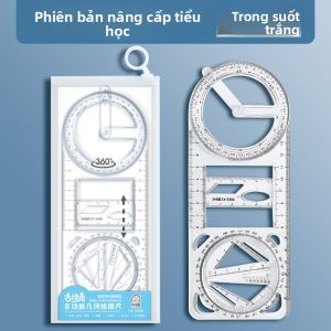 JIELI | Bộ Thước Kẻ Hình Học Đa Năng 4 Trong 1