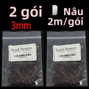 2/10 Gói Băng Dán Chống Nước 3mm 4mm Scud Back Stretch Tape Dùng Làm Mồi Câu Cá Hồi Mồi Ruồi Đá Mồi Ruồi Caddis Mồi Ruồi Tôm Băng Dán Lót Mồi