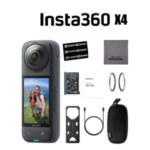 กล้องแอคชั่น Insta360 X4 กันน้ำ 8K 360 องศา ถ่ายวิดีโอ 4K มุมกว้าง ตัดต่อวิดีโอด้วย AI พร้อมระบบกันสั่น สำหรับกีฬา ท่องเที่ยว และกิจกรรมกลางแจ้ง