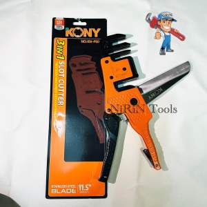 KONY กรรไกรตัดรางเก็บสายไฟ รางครอบท่อแอร์ 3IN1 รุ่น KN-PE012 ขนาด 11.5" (290MM)