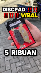 DISCPAD DISPED BRAKE PAD KAMPAS REM DEPAN GL PRO BELAKANG KLX 150 DISPAD FUKUJIMA