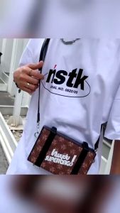 Túi Đeo Vai Túi Đeo Chéo Da PU Phong Cách Thời Trang Hip Hop Nhỏ Gọn Tiện Lợi Nam Nữ BZ015