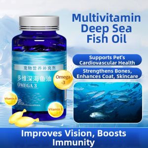 Anti-Hair Loss & Shiny Coat Fish Oil Soft Capsules