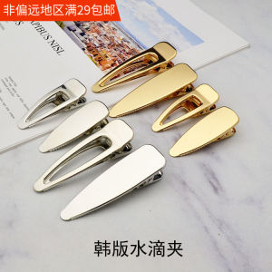 Korean Simple Hair Clip Ins Handmade DIY Barrettes Bow Jewelry Accessories Bang Clip Hair Accessories