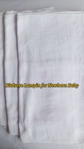 Birdseye Super 12 pcs Birdseye Lampin for Newborn Baby | Wholesale | Gabriella Infants Collection | Budget-friendly | Easy to wash | Comfortable to use | 27" x 27"