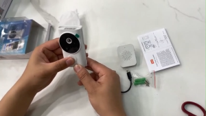 MeeGoo Video Doorbell Wireless Camera Remote Video Two-Way Intercom Night Vision Smart Home Doorbell