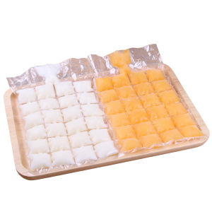 gumahus | Freezing Bag for Ice Ginger Juice Storage Box for Passion Fruit Preservation Single-use Partition Bags