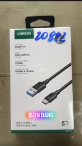 Cáp USB 3.0 to USB Type C Ugreen 20882 dài 1m Chính Hãng
