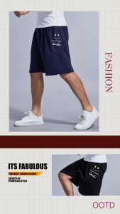 #กางเกงขาสั้นผู้ชายราคาพิเศษ+เก็บเงินปลายทาง=ใส่เที่ยวต้อนรับหน้าร้อน#+กางเกงขาสั้นสกรีนลายสำหรับผู้ชาย งานผ้าวอร์มผ้ายืด งานสวย ตรงปก ไม่จกตา