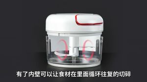 MIUFAเครื่องปั่นอเนกประสงค์ เครื่องบด ไม่ใช้ไฟฟ้า ทำความสะอาดง่าย ไม่ต้องบำรุงรักษา ที่ปั่นอาหารแบบดึง ปั่นอาหารแบบมือดึง