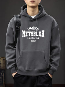 JIANMUJI | Hooded Sweatshirt for Men Fleece Thick Casual Autumn Winter
