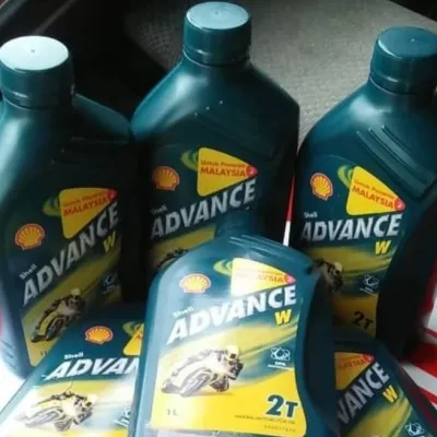 2T MOTORCYCLE SHELL ADVANCE W WANGI