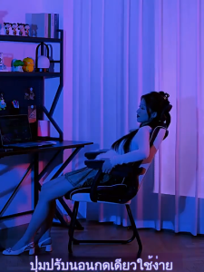 JOYBOSS เก้าอี้เกมมิ่ง เก้าอี้สำหรับเล่นเกมส์ เก้าอี้คอม เก้าอี้ออฟฟิศ การออกแบบตามหลักสรีรศาสตร์ การออกแบบแบบไร้ล้อ มั่นคงไม่สั่นไหว รับน้ำหนัก 200KG