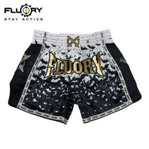 Floury Gradient Bat Embroidery Boxing Shorts Sporty Fitness Running Training Gym Workout Sweatpants for Men Women Boxing Shorts