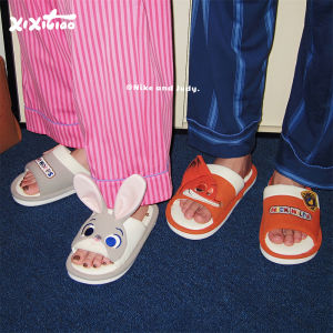 Dép Đi Trong Nhà Cotton Lanh Dày 15-35cm Cho Nam Nữ Dùng Trong Nhà Mùa Hè Thường Ngày Đế PVC Thấm Hút Mồ Hôi