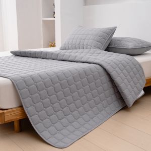 Home Preferred Waterproof Mattress Protector Breathable Quilted Mattress Cover (Single/Double/Full/Queen/King) Soft Mattress Pad