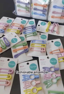 กิ๊บติดผมเด็ก/ผู้ใหญ่ น่ารัก กิ๊ฟติดผมเกาหลี สำหรับผู้หญิง ( 1แพ็ค4ชิ้น คละสี ) สินค้าพร้อมส่ง