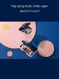 Hộp đựng viên uống nữ trang Westwood sang trọng nhỏ gọn