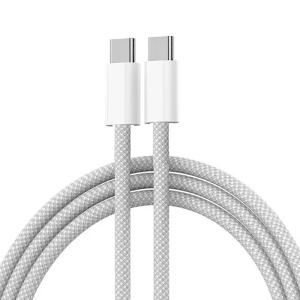 1PCS 240W PD Nylon Weave Fast Charger Type C to USB C Cable For iPhone For Samsung For Xiaomi 15 Pro/ iPad/ Android