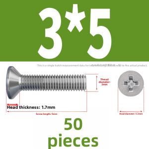 POWER&STRONG | 316 Stainless Steel Screw Cross Recessed