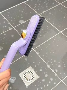 2-in-1 Multi Functional Rotating Gap Cleaning Brush for Bathroom Rotating Brush for Cleaning  360° Rotatable Brush