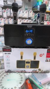 Loa karaoke bluetooth SD 309 - Tặng kèm 2 micro không dâySD-309 Bản Cao Cấp Chất Lượng Kèm 2 Micro Sạc Không Dây Thiết Kế Cực Đẹp. Bảo Hành 12 Tháng Karaoke Sdrd 309 Giá Tốt T07/2023