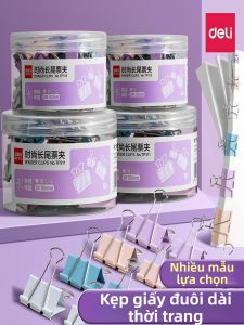 deli | Kẹp Dài Đa Màu Tiết Kiệm Công Suất