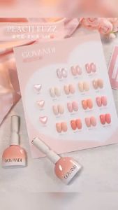 SET SƠN GEL TONE HỒNG 15 MÀU GOVANDI TẶNG KÈM BẢNG MÀU [DỤNG CỤ LÀM NAIL]
