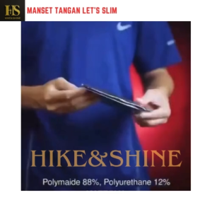 Manset Tangan Hitam Lets Slim Kain Pelindung Kulit Lengan Dari Sinar UV