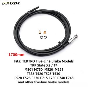 TEKTRO Hydraulic Disc Brake Hose Hydraulic Disc Brake Spare Parts with Hose Barb and Olive Ferrule