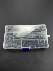 Stainless Steel Fishing Wire Kit Anti‑Tangle Balance Wire Rigs Swivel Snap Clips Set with Storage Box Sea Fishing Accessories