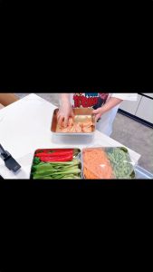 304 Stainless Steel Box With Lid Crisper Fresh-Keeping Box Food Container food storage box