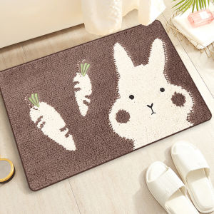 Thảm Phòng Tắm Thấm Hút Thảm Sàn Phòng Tắm Thảm Chống Trượt Thiết Kế Hoạt Hình HD Thảm Phòng Tắm Dùng Trong Gia Đình