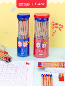 Bút HB Marco 50 Chiếc Dành Cho Học Sinh Tiểu Học Không Chứa Chì Không Độc Hại Viết Vẽ Không Dễ Gãy Văn Phòng Phẩm