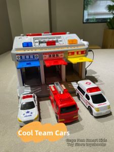 Police Fire Emergency Command Center Car Toy