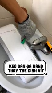 Keo dan Thay Thế Đinh Nhanh Khô Chống Thấm Nước Nomorenail 60g- Keo Dán Siêu Dính Đa Năng