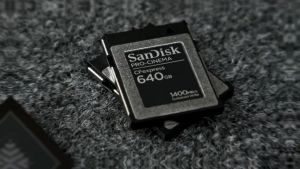 [ศูนย์ไทย] 8K CFexpress Type B SanDisk Extreme PRO Cinema 320GB 640GB TypeB memory card SDCFEC GN4NN กล้อง SDCFEC-640G-G