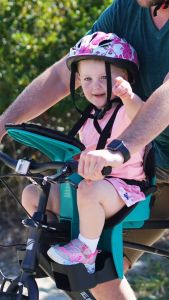 KaZam Deluxe Center-Mounted Bike Child Seat – Front Bicycle Seat for Kids & Babies Safe & Comfortable