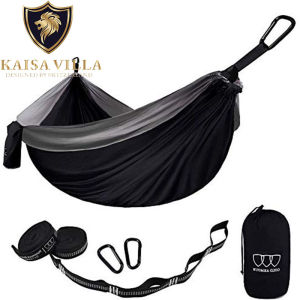 Kaisa Villa Sports Travel Camping Hammock with Netting Hammock Duyan Duyan Double Outdoor Portable Hammock Hammock Lightweight COVACURE Double Hammock for Backpacking Traveling Beach Backyard Hiking